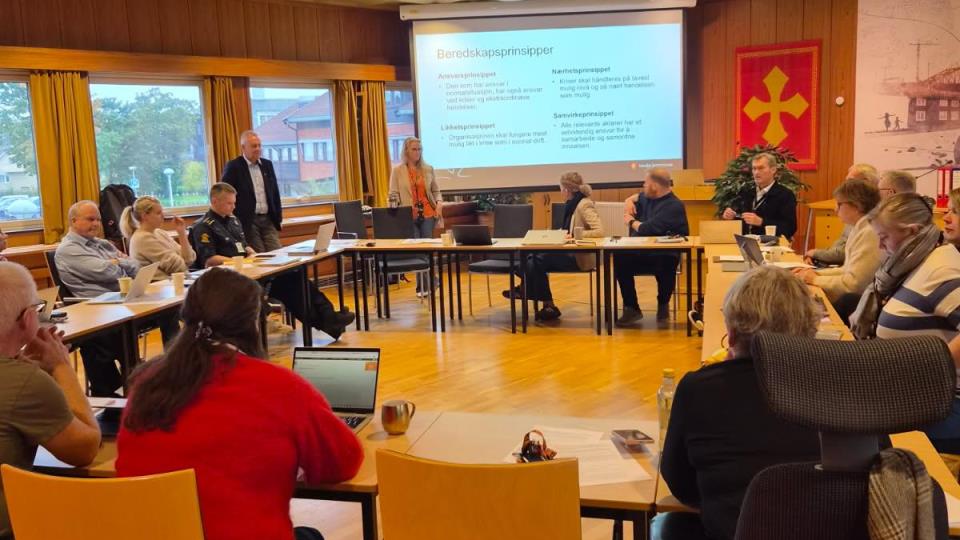 Lenke til artikkel: Kommuneøvelse med tungt alvor
