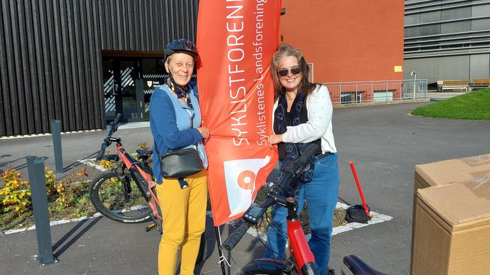 Lenke til artikkel: Synlig syklist-aksjoner i Verdal