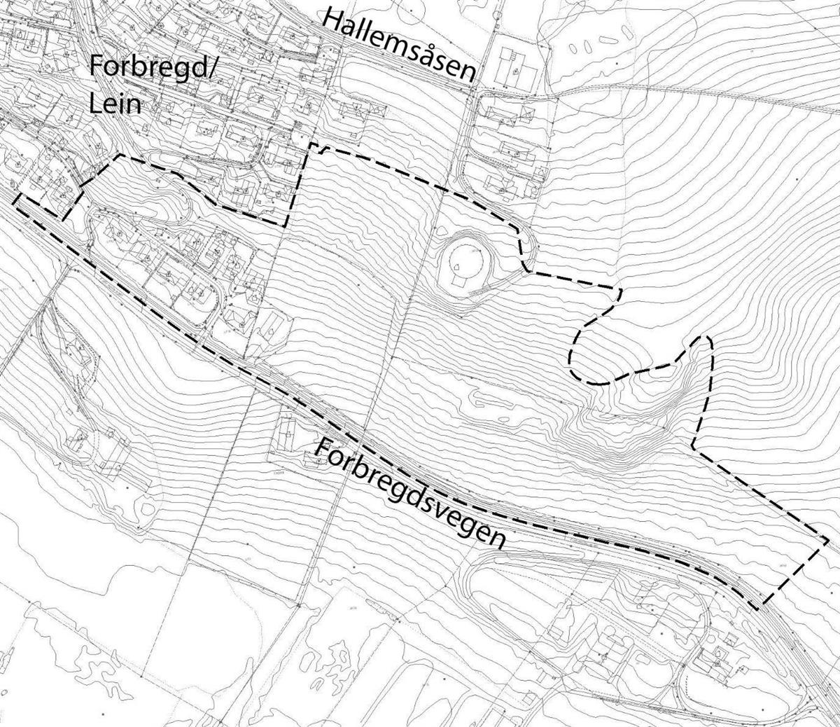 Nedre Fagerli og Hallemsåsen - Klikk for stort bilde
