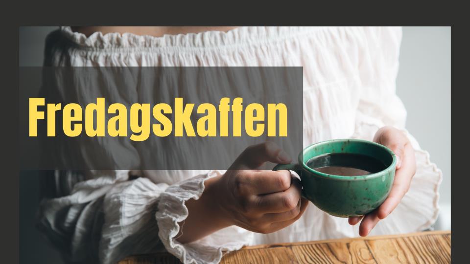 Lenke til artikkel: Fredagskaffen på biblioteket