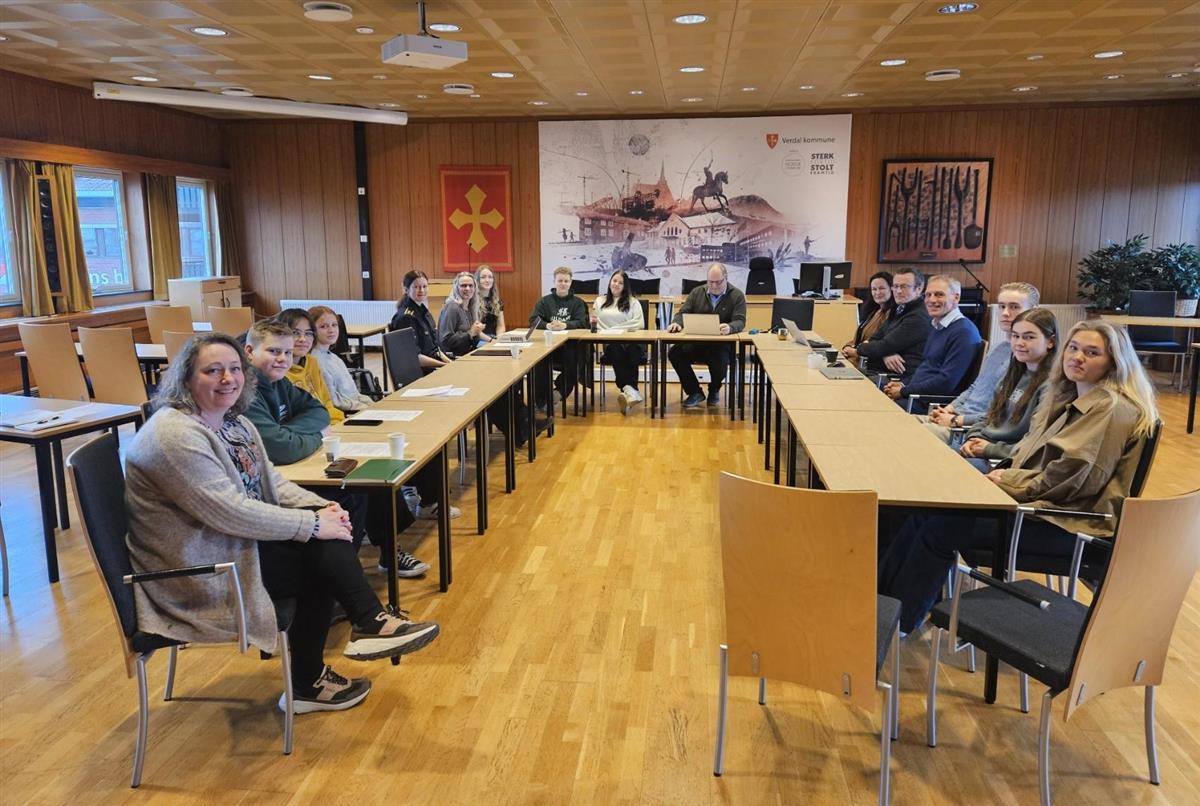 Kloke og engasjerte stemmer i politirådet: Ungdommene delte erfaringer ...