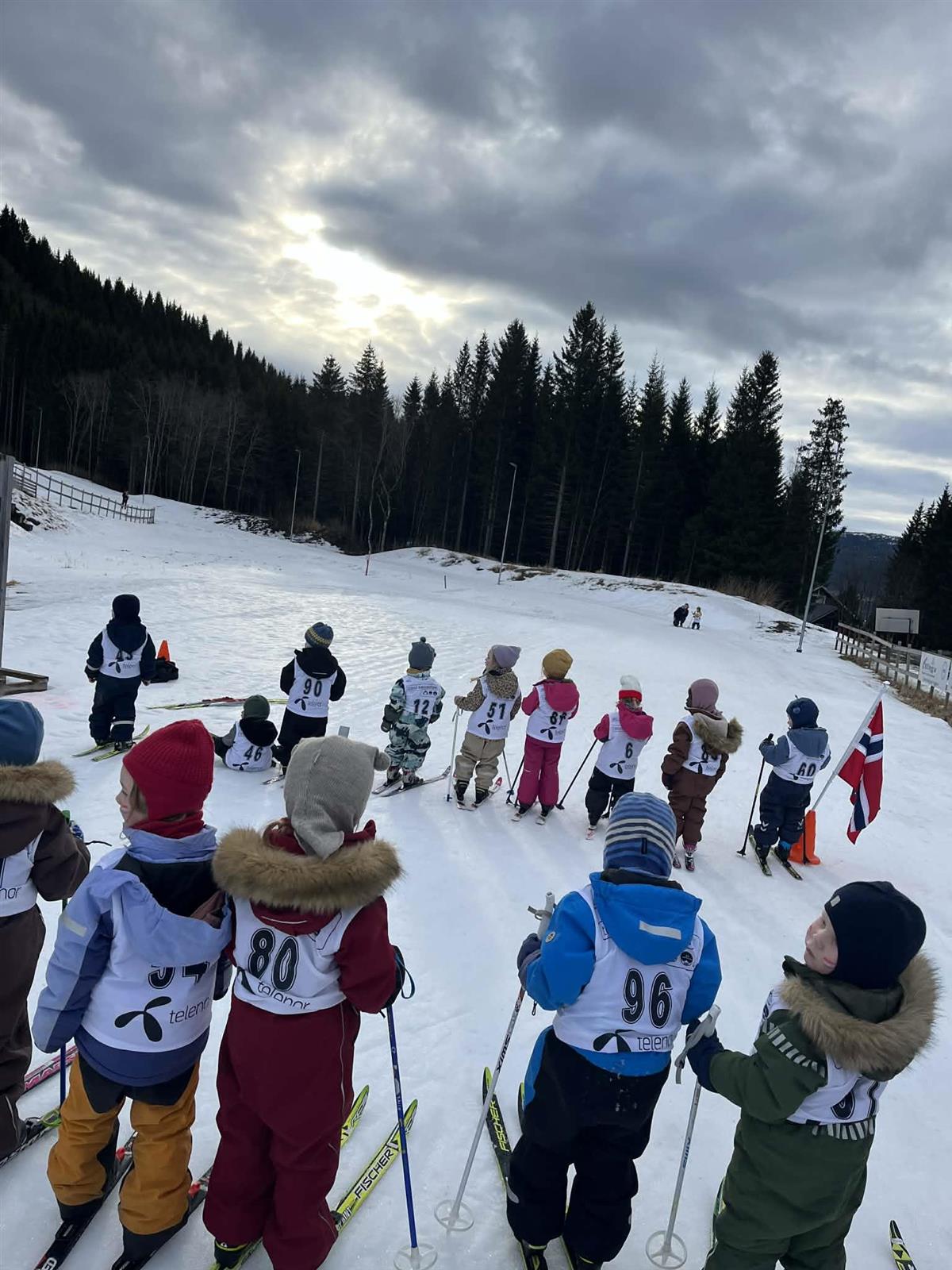 1.etg på skitur - Klikk for stort bilde