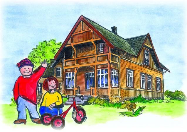 Illustrasjon Maritvold barnehage - Klikk for stort bilde
